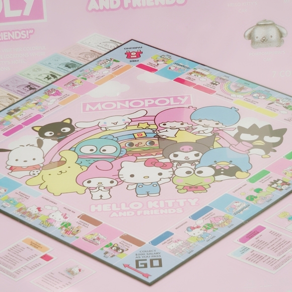 XMas Sale! Hello Kitty and Friends Board Game - Pink - Picture 5 of 9